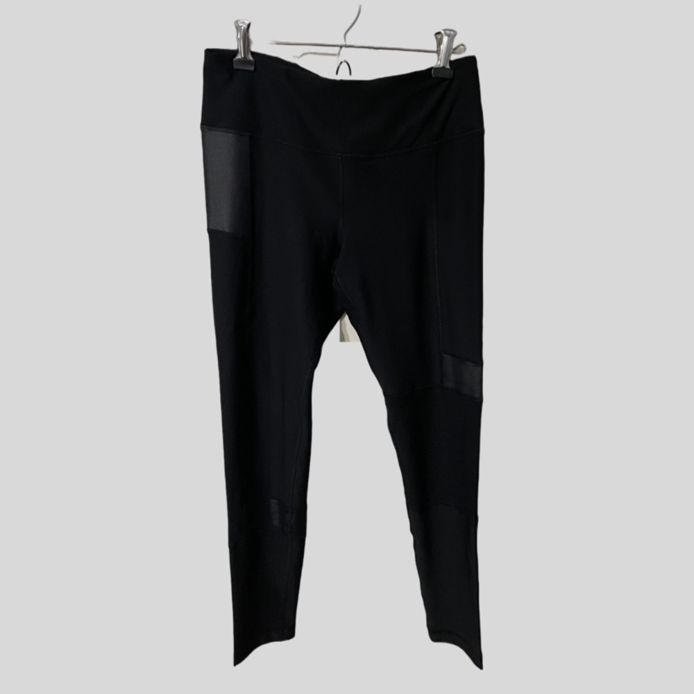 90 Degree by Reflex black mid-rise leggings, size medium